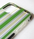 Funda Rayada Verde con refuerzo Antishock para iPhone 12/12 Pro.