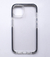 Funda Transparente con refuerzo Antishock negro para iPhone 13.