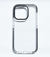 Funda Transparente con refuerzo Antishock negro para iPhone 15.