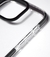 Funda Transparente con refuerzo Antishock negro para iPhone 15 Pro Max.