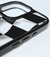 Funda para iPhone 16 Pro con diseño de cuadros en blanco y negro, modelo Chess.