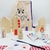 Kit de arte 6 casitas y Peg Dolls