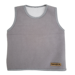 Chaleco polar sherpa GRIS (9m) - comprar online