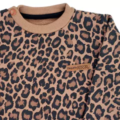 Buzo rústico ANIMAL PRINT ALMENDRA - comprar online