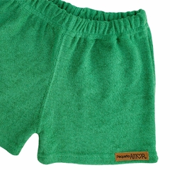 Short MICRO TOWELL verde pino - comprar online