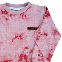 Buzo rústico BATIK rosa - comprar online
