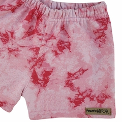 Short rústico BATIK rosa - comprar online