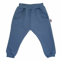 Pantalón jogger FRISA AZUL STONE (solo 1año)