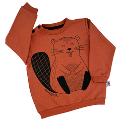 Buzo frisa CASTOR orange (3-6m)