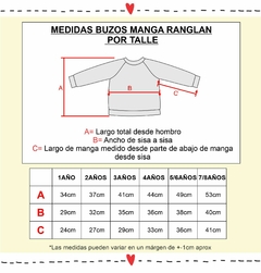 Imagen de Buzo rústico MANGA RANGLAN base ROSA CANDY (1a)