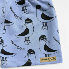 Conjunto chaleco + short GAVIOTA lavanda en internet