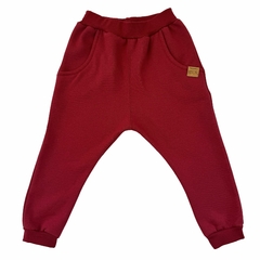 Pantalón jogger FRISA BORDÓ - comprar online