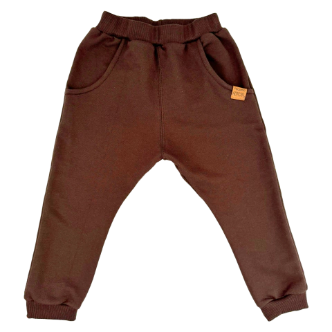 Pantalón jogger rústico CHOCOLATE - comprar online