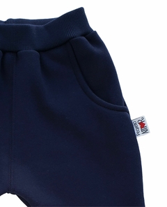 Pantalón jogger FRISA azul marino - comprar online