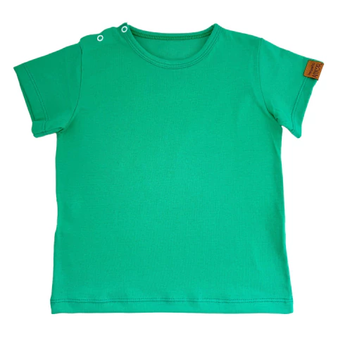 Remera lisa Sumatra esmeralda - comprar online