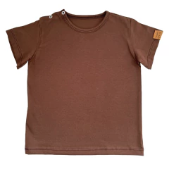 Remera lisa Sumatra moca - comprar online