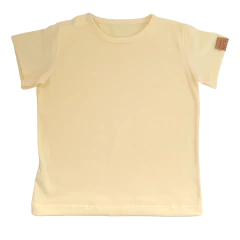 Remera lisa Sumatra platano - comprar online