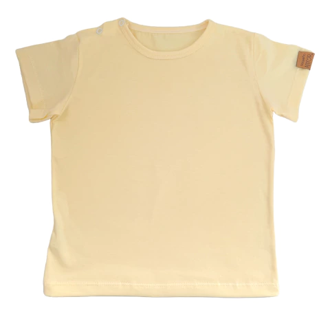 Remera lisa Sumatra platano - comprar online