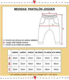 Pantalón jogger rústico Azul Stone en internet