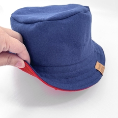 piluso reversible ROJO-AZUL MARINO - Pequeño amor