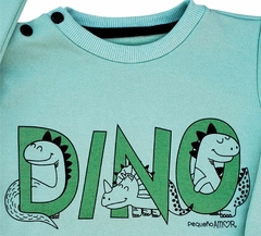 Buzo frisa DINO PALABRA verde (3-6m) - comprar online