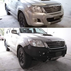 Bumper Paragolpe Reforzado Cromado Hilux Amarok Ranger S10 en internet