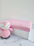 Caja Chica Tela Rosa - comprar online