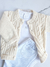 Ajuar Conjunto Bebe Rayado Celeste y Natural en internet