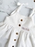 Solero Lino Cuadrille Blanco - comprar online