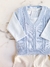Conjunto Chalequito Indi Celeste - tienda online