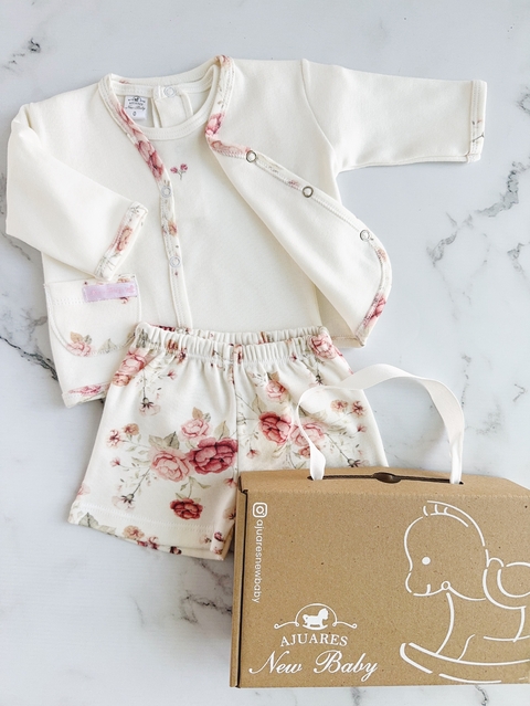 Conjunto de Saco, Short y Body Charo
