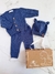 Conjunto Tejido Azul - comprar online