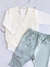 Conjunto Chalequito Indi Natural Neutro - comprar online