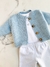 Conjunto Cozy Rayado Celeste en internet