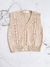 Chalequito Indi Beige - Regalos para Bebés | Tienda Online | Ajuares New Baby
