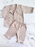 Saco y Calza Volados Cemento - Regalos para Bebés | Tienda Online | Ajuares New Baby