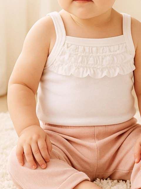 Body Musculosa Volados Blanco - comprar online