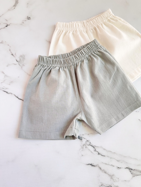 Short Tusor Gris - comprar online