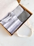 Pack 2 Calzas + Body Rayado Gris Ancho en internet