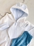 Conjunto Invierno Rayado Celeste - comprar online