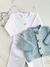 Conjunto Cozy Rayado Celeste - tienda online