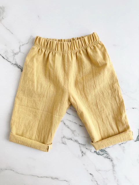 Pantalón de Tusor Canela - comprar online