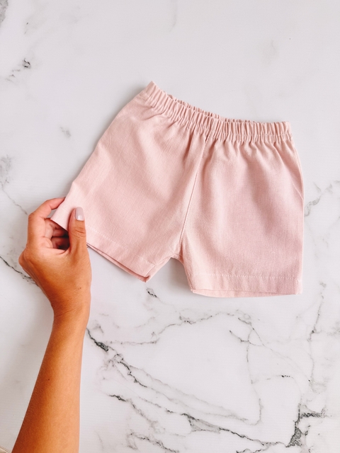 Short Tusor Rosa - comprar online
