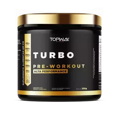 TURBO PRÉ-WORKOUT - 300G - TOPWAY