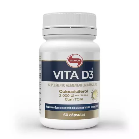 VITA D3 60(CAPS) - VITAFOR