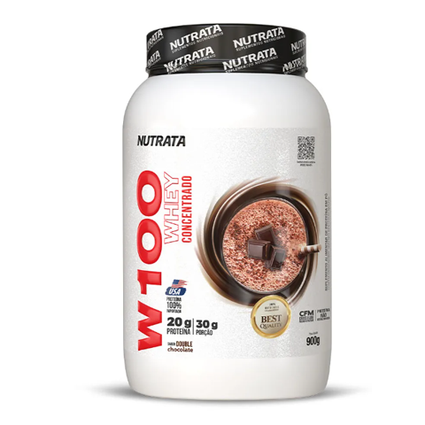 W100 WHEY 900G - NUTRATA