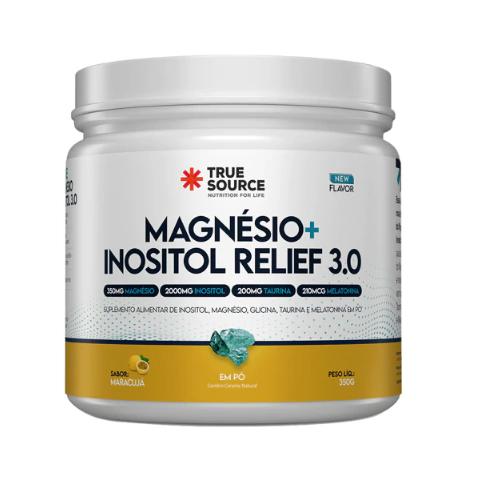 TRUE MAGNÉSIO + INOSITOL RELIEF 3.0 - TRUE SOURCE