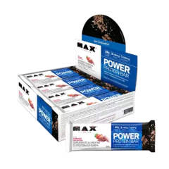 POWER PROTEIN BAR 8UNID 90G - MAX TITANIUM