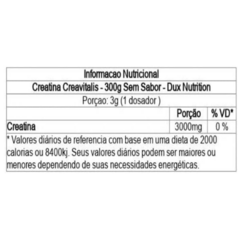 CREATINA CREALIVE 300G - DUX