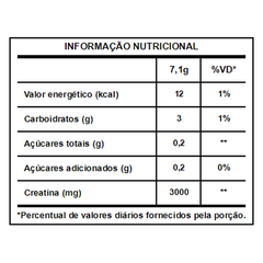 CREATINA CARBO FUEL 300G - INTEGRALMEDICA
